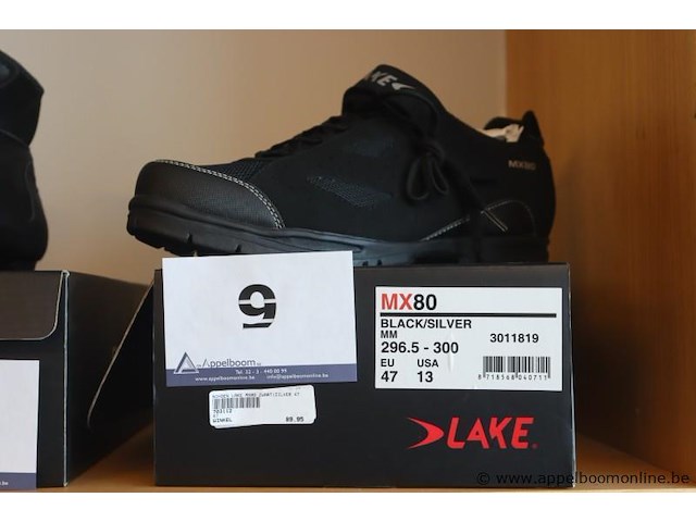 Paar mountainbikeschoenen lake mx 80 m 47 - afbeelding 1 van  2