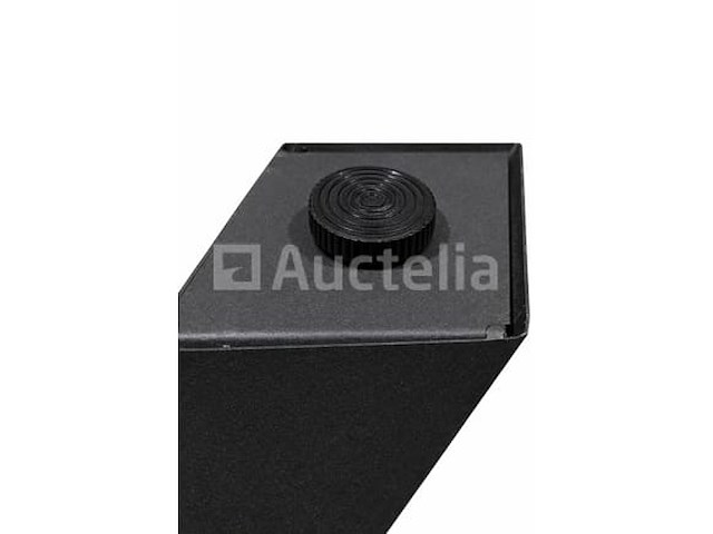 Paar nieuwe black metal x poten 80x10x72cm - afbeelding 1 van  2