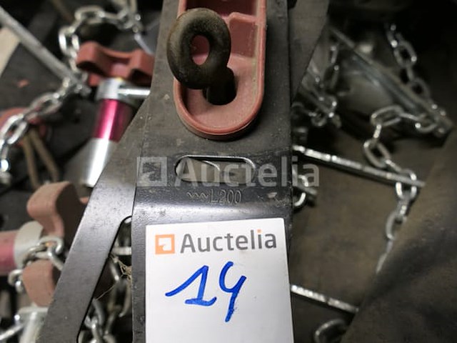 Paar sneeuwkettingen voor trak nc 178-01 wielen - afbeelding 3 van  4