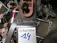 Paar sneeuwkettingen voor trak nc 178-01 wielen - afbeelding 3 van  4