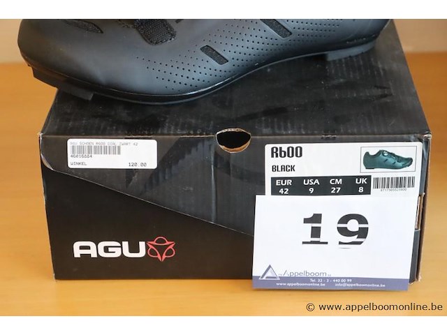 Paar wielrenschoenen agu rb00, maat 42 - afbeelding 2 van  2