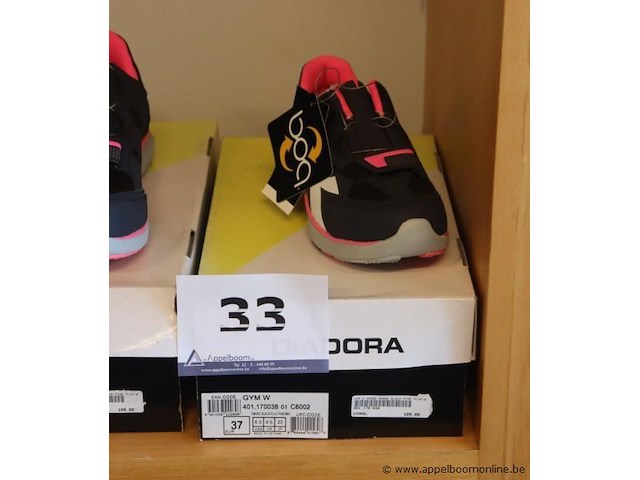 Paar wielrenschoenen diadora gym w, maat 37 - afbeelding 1 van  2