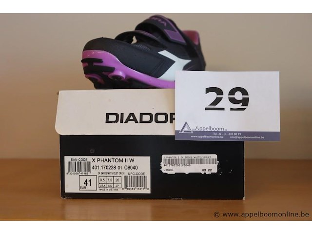Paar wielrenschoenen diadora x phantom iiw, maat 41 - afbeelding 1 van  2
