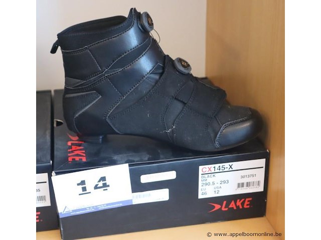 Paar wielrenschoenen lake cx14-x, maat 46 - afbeelding 1 van  2