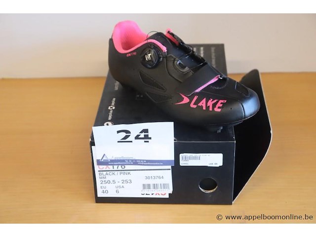 Paar wielrenschoenen lake cx176, maat 40 - afbeelding 1 van  2