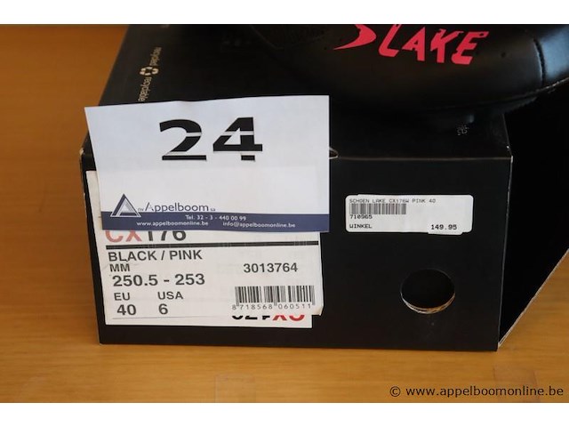 Paar wielrenschoenen lake cx176, maat 40 - afbeelding 2 van  2