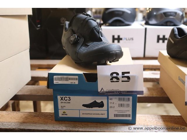 Paar wielrenschoenen shimano xc3, maat 46 - afbeelding 1 van  2