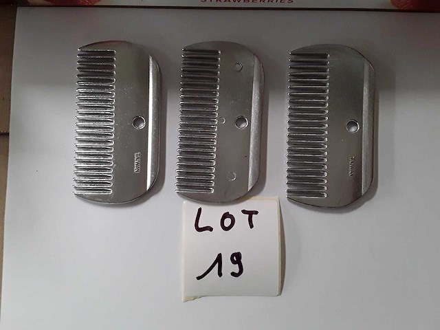 Paarden manenkammen ongebruikt (200x) - afbeelding 1 van  2