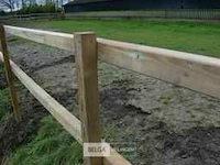 Paardenhekwerk grenen geimperneerd - 240 lopende meter - afbeelding 3 van  3