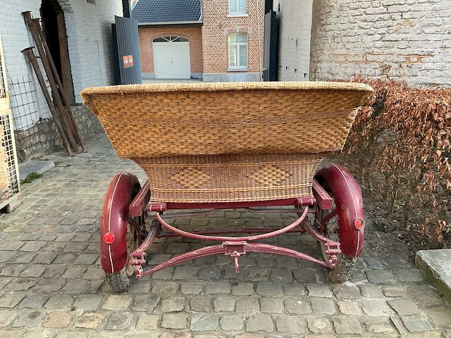 Paardenkar franse panier - afbeelding 4 van  10