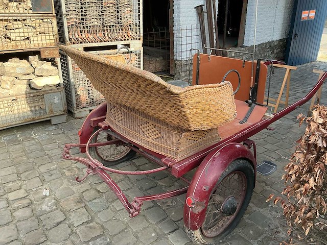 Paardenkar franse panier - afbeelding 5 van  10