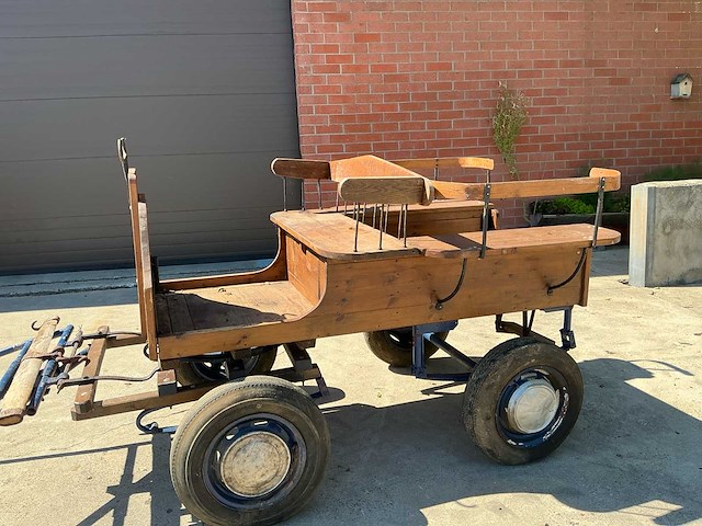 Paardenkar paarden accessoire - afbeelding 2 van  6
