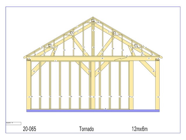 Paardenstal, tornado - afbeelding 10 van  12
