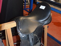 Paardenzadel zwart leder - afbeelding 2 van  6