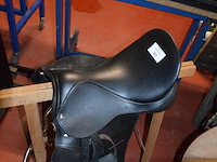 Paardenzadel zwart leder - afbeelding 6 van  6