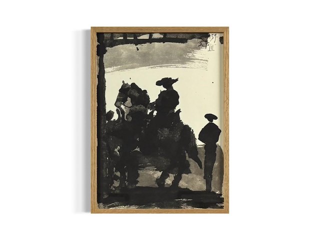Pablo picasso - toro y toreros - afbeelding 1 van  1