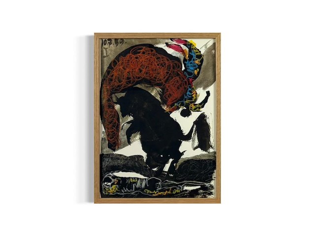 Pablo picasso - toro y toreros - afbeelding 1 van  1