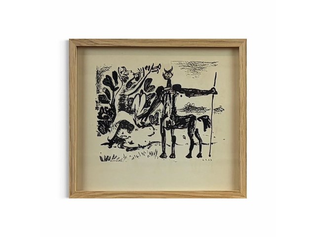 Pablo picasso - toro y toreros - afbeelding 1 van  1