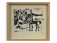 Pablo picasso - toro y toreros - afbeelding 1 van  1