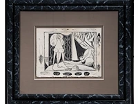 Pablo picasso (1881-1973), 'les deux femmes nues' (1946), lithograph on arches, n° 41/50 (bloch 390) 33 x 44 cm. (12.99 x 17.32 in.), frame: 76 x 87.5 cm. (29.92 x 34.45 in.) - afbeelding 2 van  5