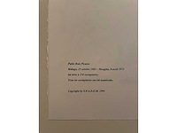 Pablo picasso - afbeelding 4 van  4