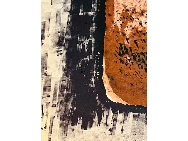 Pablo serrano - kleurenzeefdruk - afbeelding 2 van  10