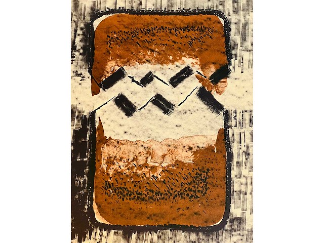 Pablo serrano - kleurenzeefdruk - afbeelding 4 van  10