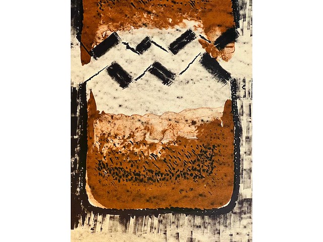 Pablo serrano - kleurenzeefdruk - afbeelding 7 van  10