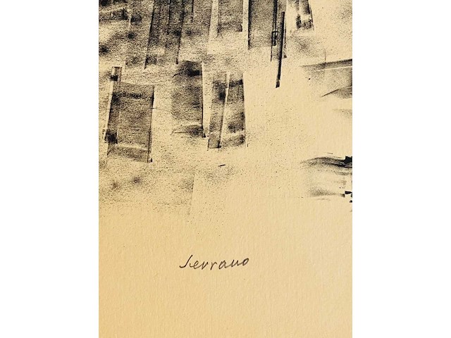 Pablo serrano - kleurenzeefdruk - afbeelding 8 van  10