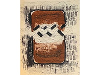 Pablo serrano - kleurenzeefdruk - afbeelding 1 van  10