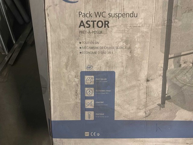 Pack hangtoilet, 2 lavabos - afbeelding 1 van  2