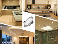 Pack v 10 led inbouwspots warmwit - afbeelding 5 van  5