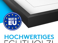 Pack v 2 fotolijsten hout 50*70cm zwart - afbeelding 5 van  5