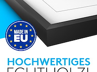 Pack v 2 fotolijsten hout 50*70cm zwart - afbeelding 5 van  5