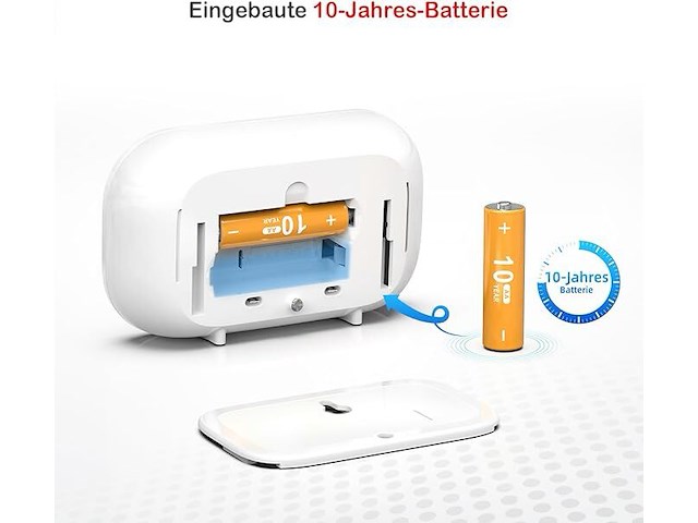 Pack v 3 koolmonoxidemelders - afbeelding 3 van  4