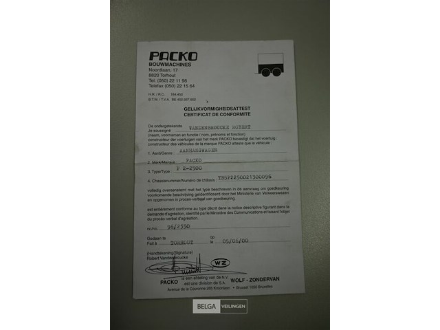 Packo aanhangwagen - afbeelding 11 van  15