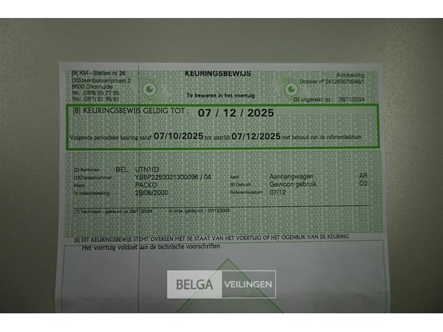 Packo aanhangwagen - afbeelding 12 van  15