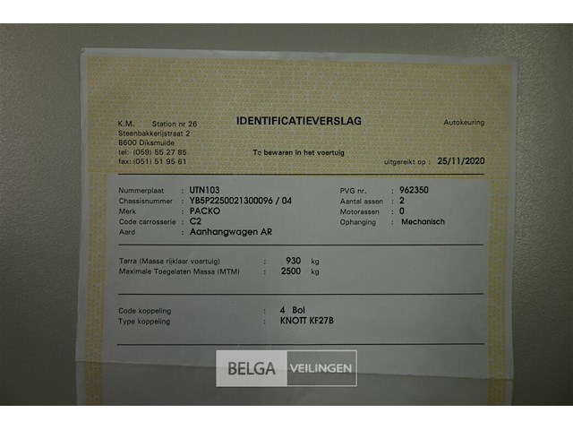 Packo aanhangwagen - afbeelding 13 van  15