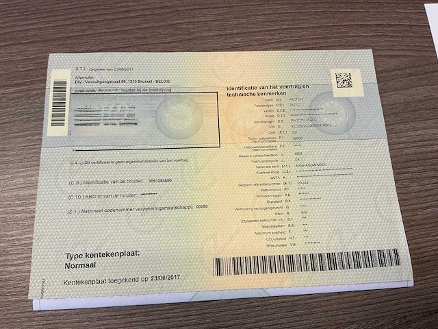 Pacton - 2822-c - semi-trailer - 1992 - afbeelding 18 van  30