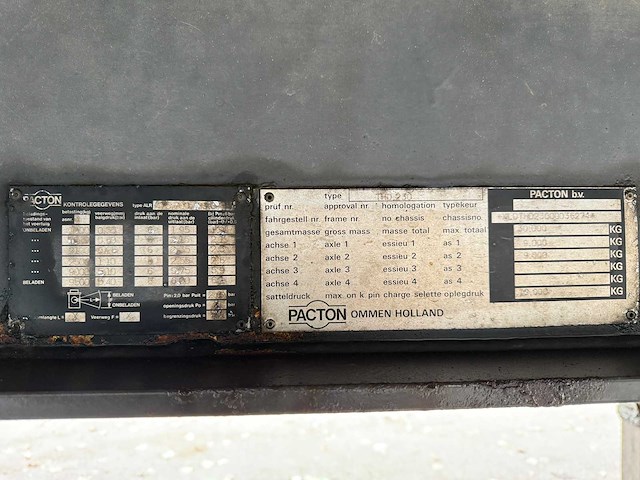 Pacton gesloten trailer thd.230 aanhangwagen - afbeelding 46 van  50