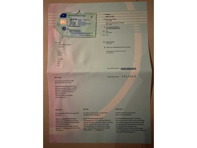 Pacton gesloten trailer thd.230 aanhangwagen - afbeelding 49 van  50