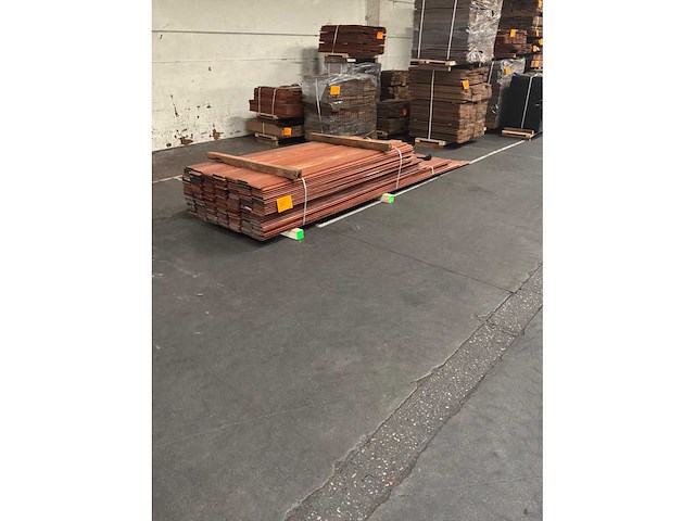 Padouk 15x130 hardhout - afbeelding 1 van  4