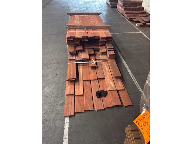 Padouk 15x130 hardhout - afbeelding 3 van  4