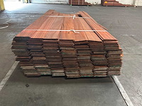 Padouk 15x130 hardhout - afbeelding 4 van  4