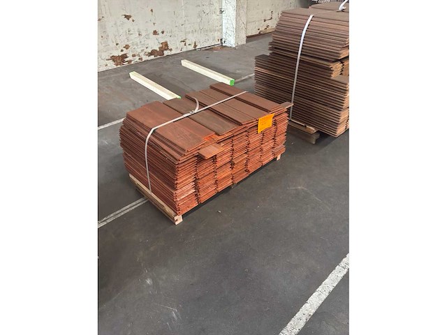 Padouk 15x130 hardhout - afbeelding 1 van  4