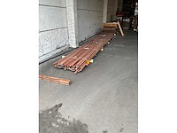 Padouk 18x40 hardhout - afbeelding 1 van  4