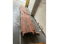 Padouk 18x40 hardhout - afbeelding 3 van  4