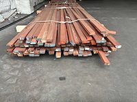 Padouk 18x40 hardhout - afbeelding 4 van  4