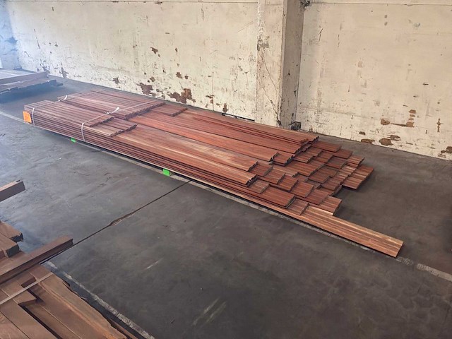 Padouk 21x128 hardhout - afbeelding 2 van  4