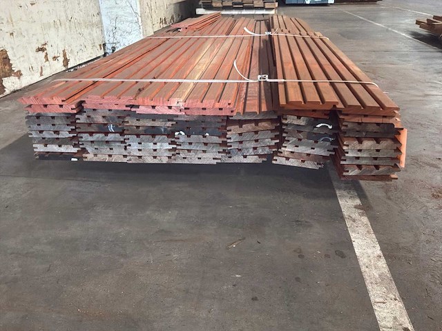 Padouk 21x128 hardhout - afbeelding 3 van  4